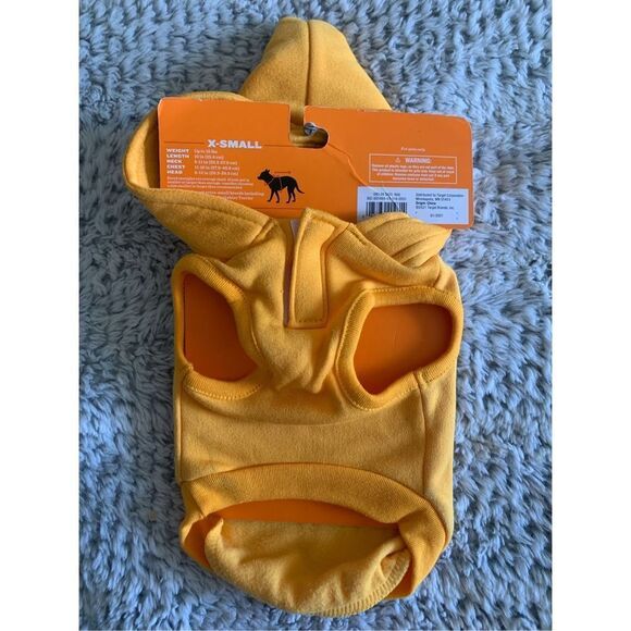 Halloween Mustard Bottle Dog Costume  XS - Picture 5 of 10